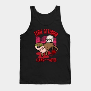 Eerie Otterror - Funny Horror Otter Tank Top